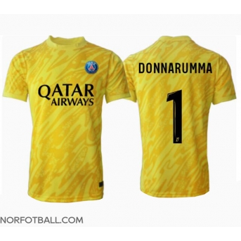 Billige Fotballdrakt Paris Saint-Germain Gianluigi Donnarumma #1 Keeper Replika Tredjedrakt 2024-25 Kortermet